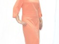 Платье - 0164  цвета персик
