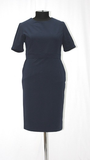 Платье - 0160 голубого цвета